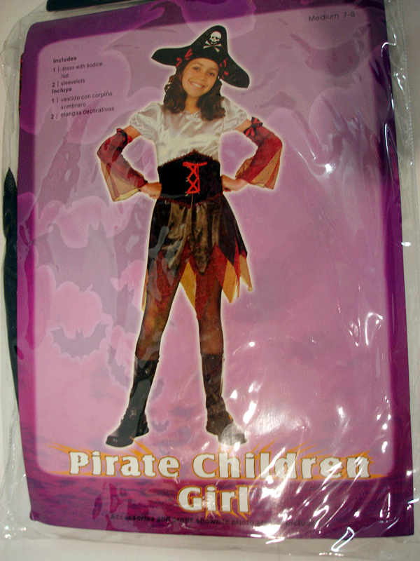 Pirate children girl